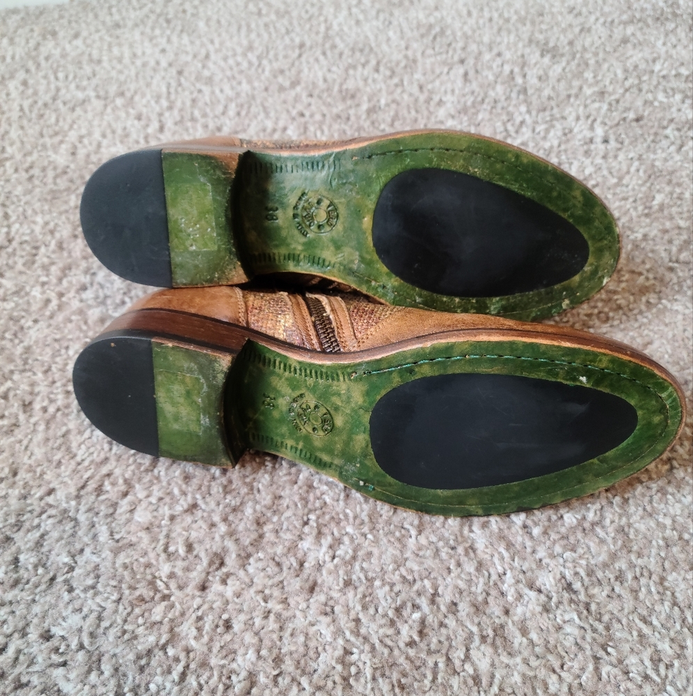 Sundance Golden Tapestry Boots Size 8 - Picture 5 of 8